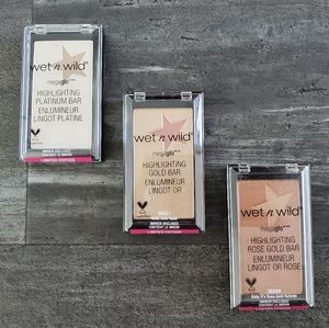 WET N WILD | Makeup Highlighting Bar 3 Bundle